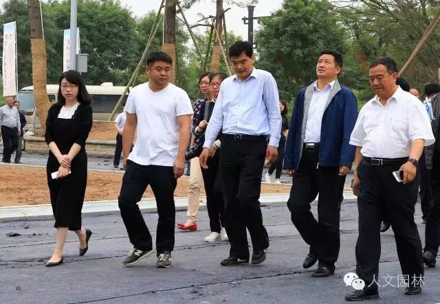 張永祥書記等領(lǐng)導(dǎo)到國家文史公園參觀、考察