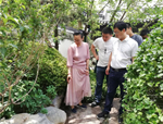 綠城景觀團(tuán)隊到霸州伯爵山合院景觀項目參觀交流